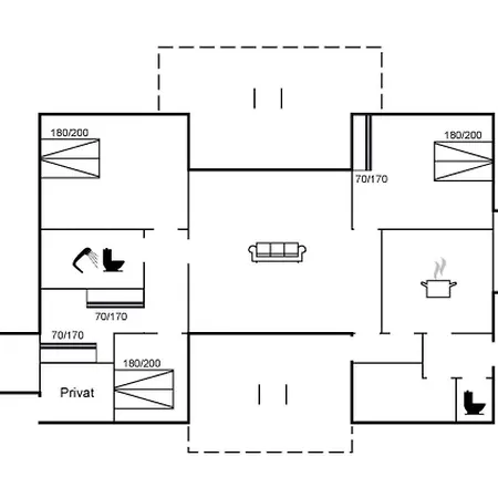 Antonina - 10m From The Sea By Interhome Дом отдыха
