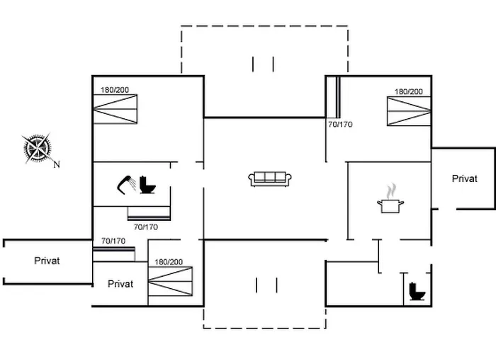 Antonina - 10m From The Sea By Interhome Дом отдыха
